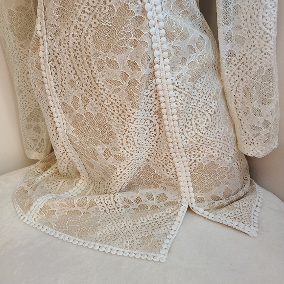 Selfie Leslie Palm Springs Emme Lace Dress Size Lg - Picture 5 of 8